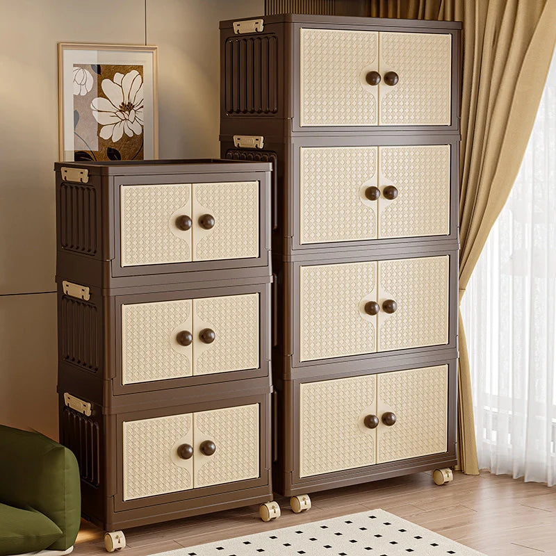 Stacking storage