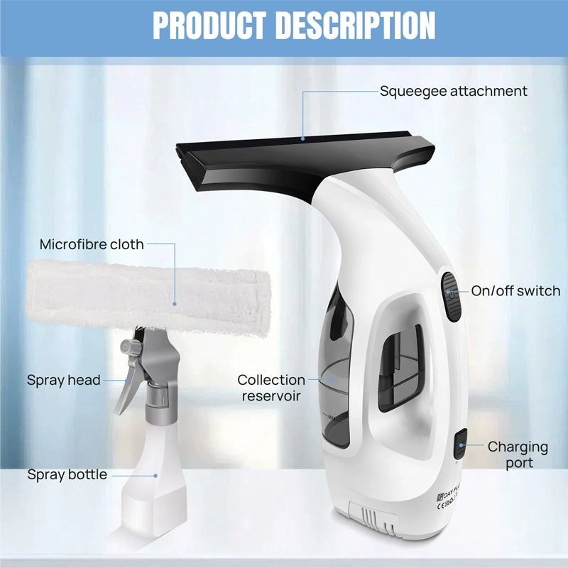 Multifunctional portable electric water-absorbing high-power cleaner