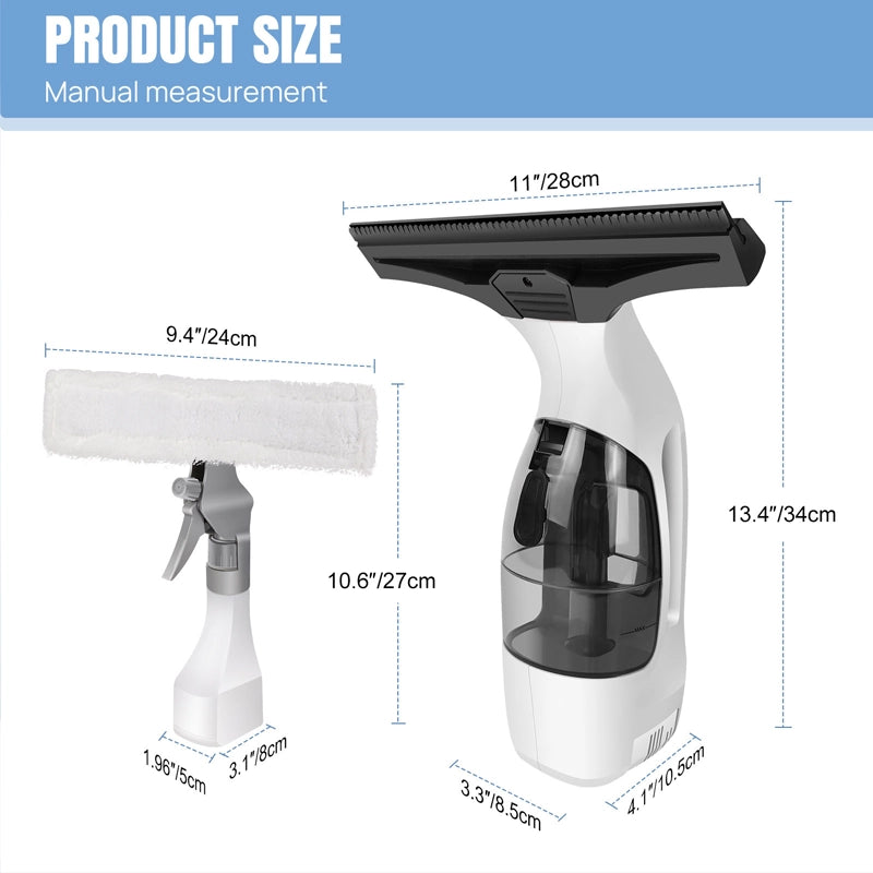 Multifunctional portable electric water-absorbing high-power cleaner
