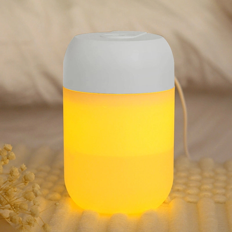Colorful sleep aid night light humidifier
