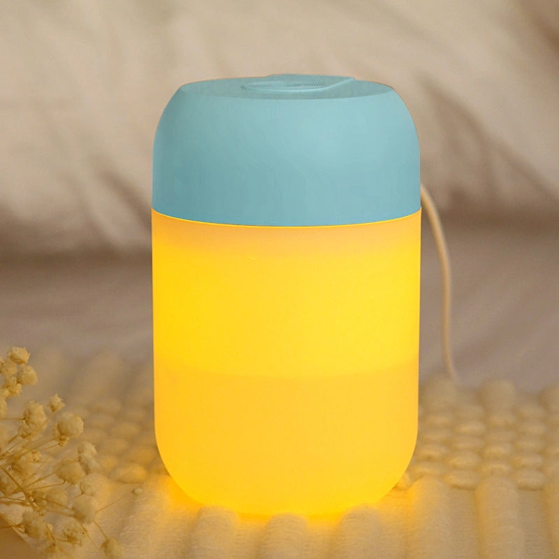 Colorful sleep aid night light humidifier