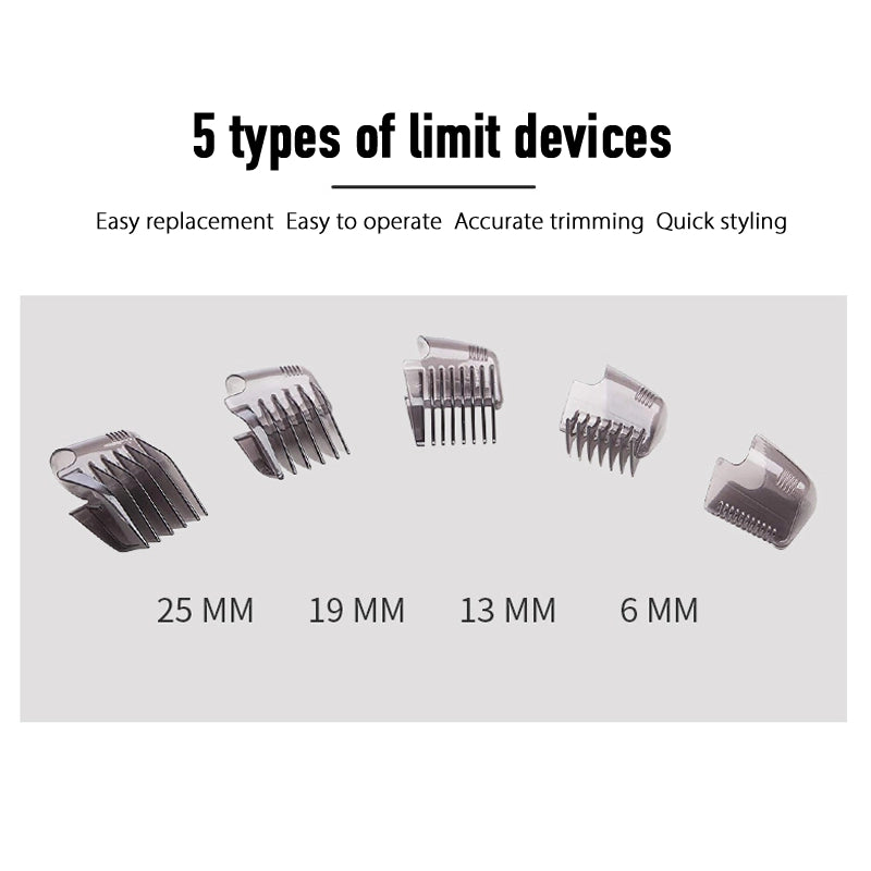 Mult functional body hair trimmer
