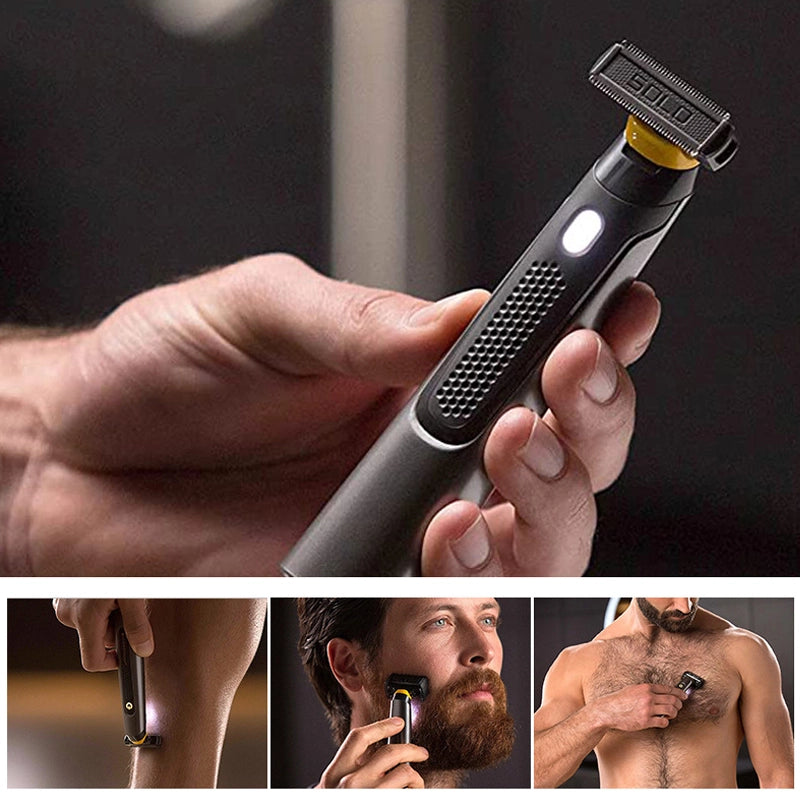 Multifunctional electric shaver for men and women