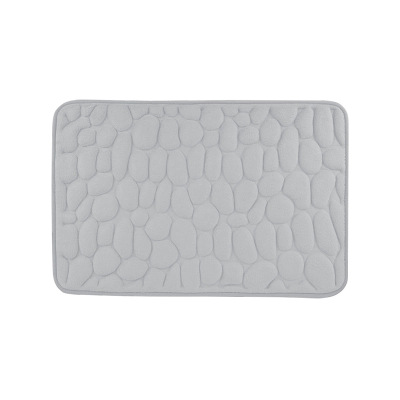 Bathroom pebble absorbent matcarpet