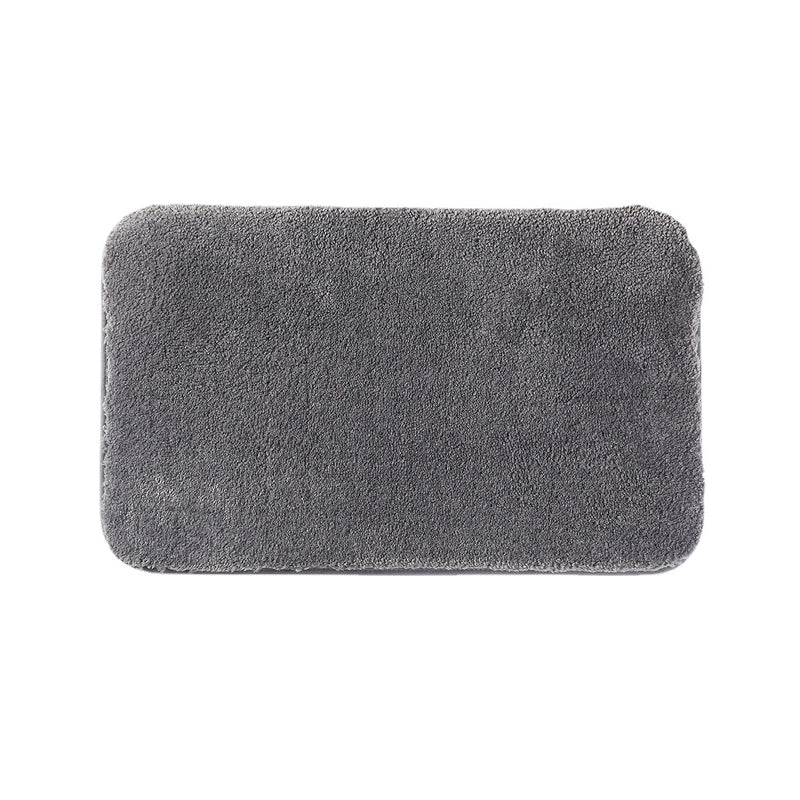 Thick dense high-pile absorbent bathroom rug