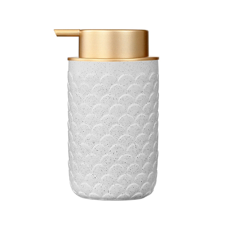 Nordic style multi-colored ceramic Foam extrusion bottle