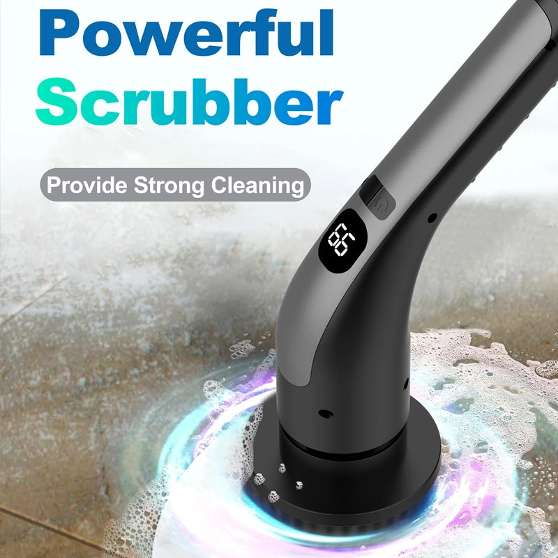Multi-functional adjustable electric rotating cleaning brush