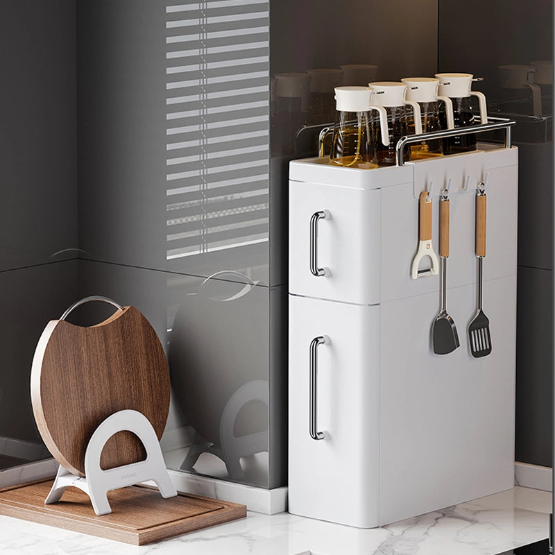 Kitchen countertop drawer storage cabinet