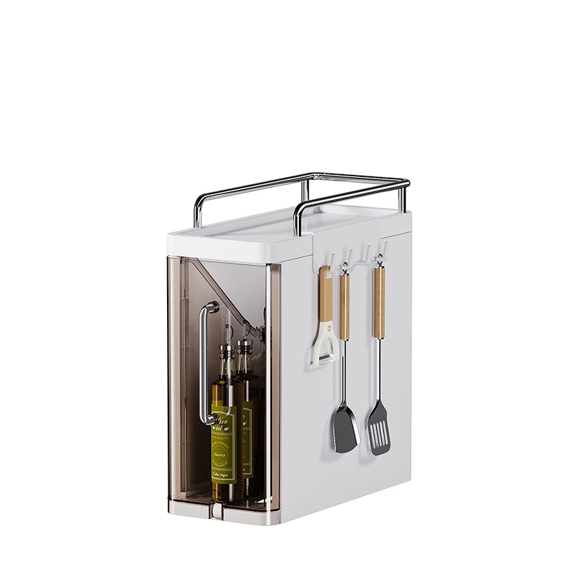 Kitchen countertop drawer storage cabinet