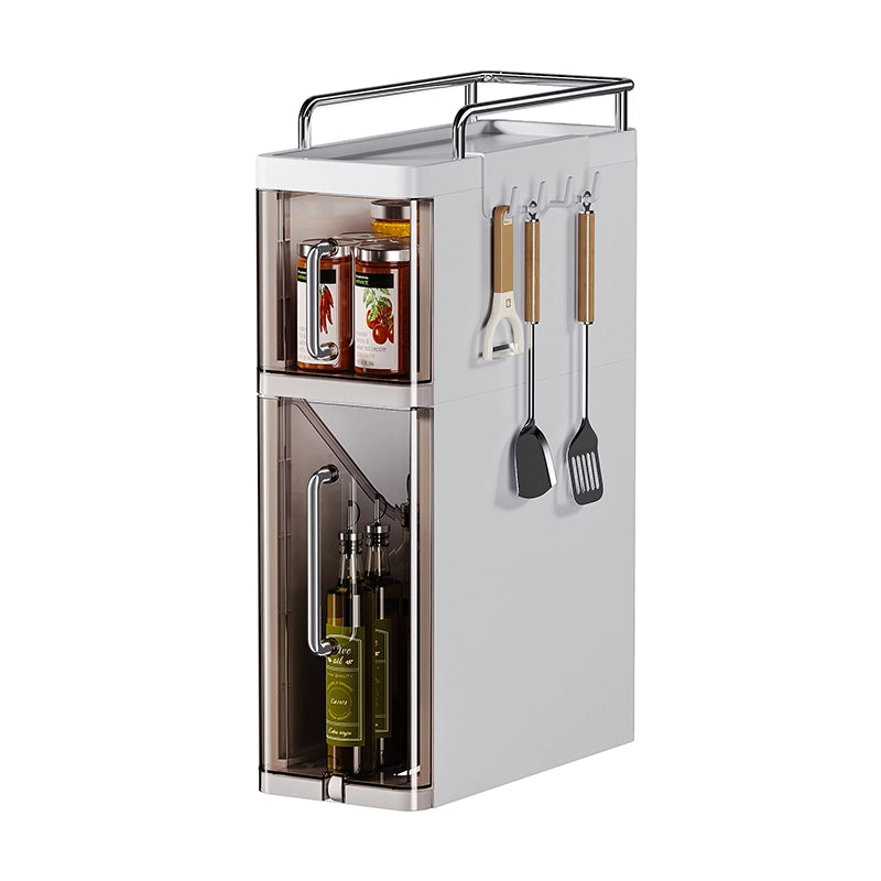 Kitchen countertop drawer storage cabinet
