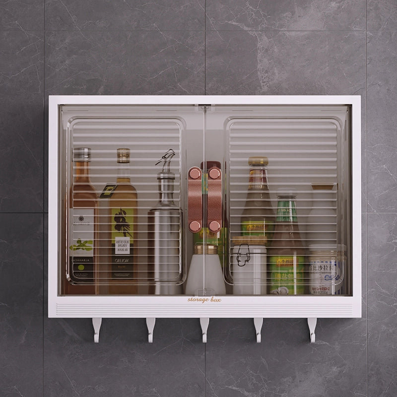 foldable wall-mounted kitchen storage cabinet