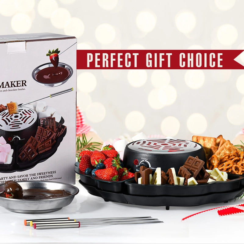 Party chocolate cheese snack electric baking pan