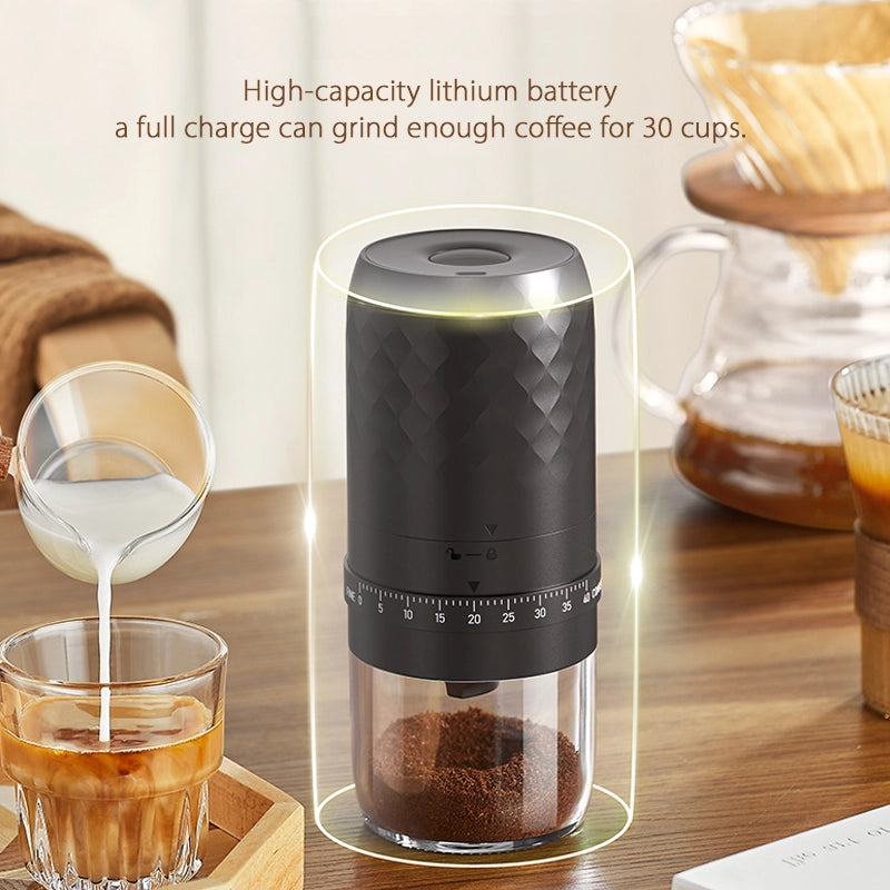Portable coffee grinder