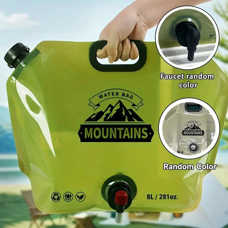 2gal8L large capacity portable outdoor water storage bag