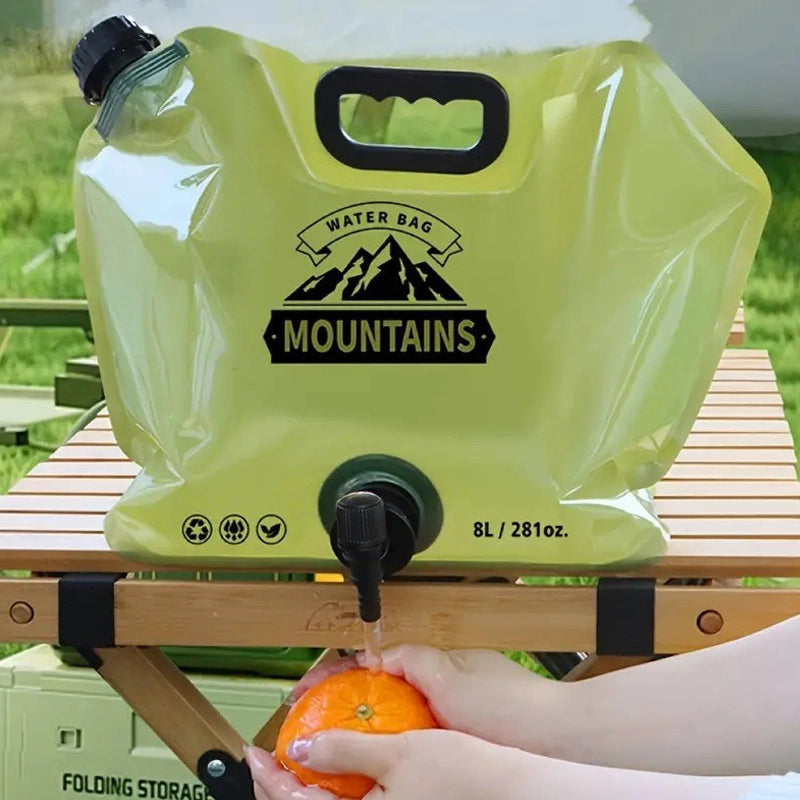 2gal8L large capacity portable outdoor water storage bag