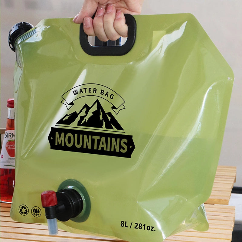 2gal8L large capacity portable outdoor water storage bag