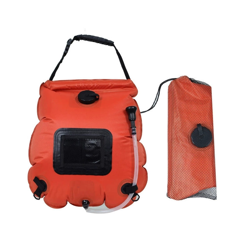 Outdoor solar bathing bag large capacity solar heating water bag