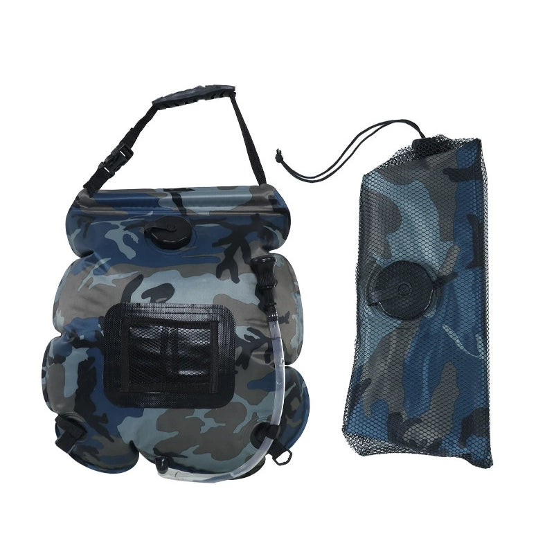 Outdoor solar bathing bag large capacity solar heating water bag