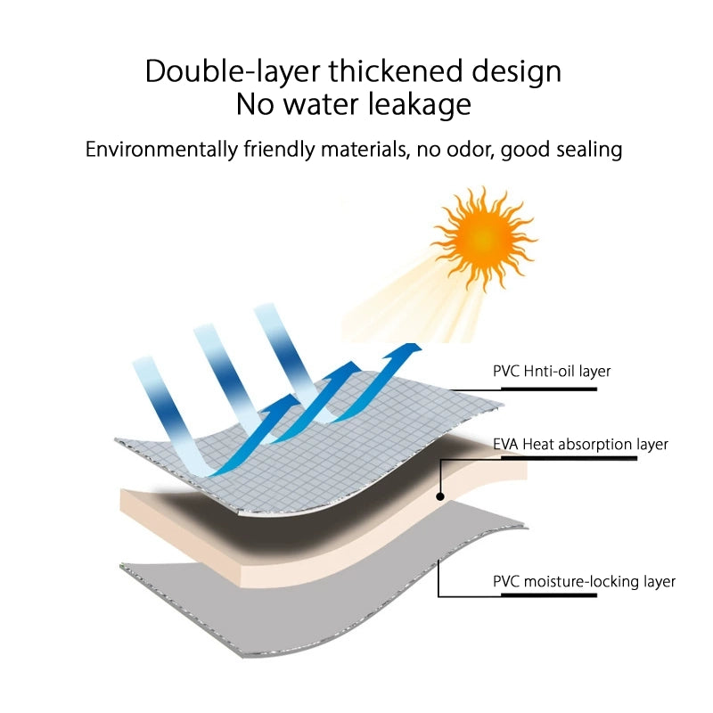 Outdoor solar bathing bag large capacity solar heating water bag