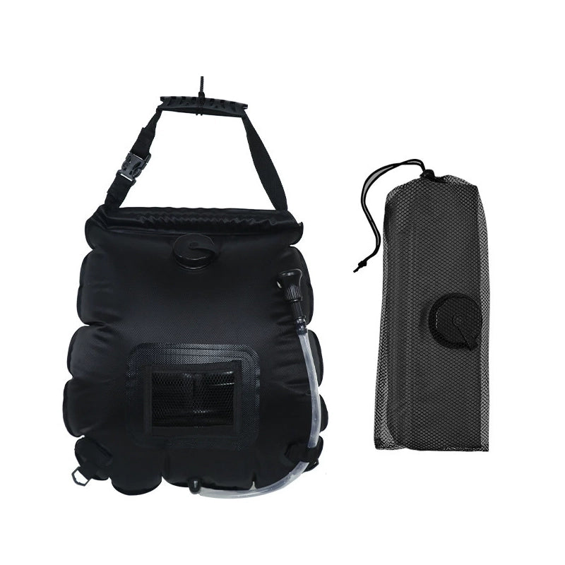 Outdoor solar bathing bag large capacity solar heating water bag