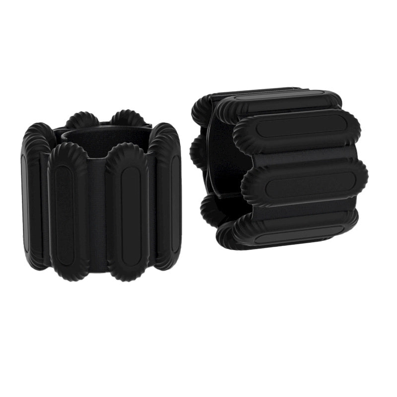 Silicone weight-bearing wristband for swimming fitness Pilates energy wristband and footband