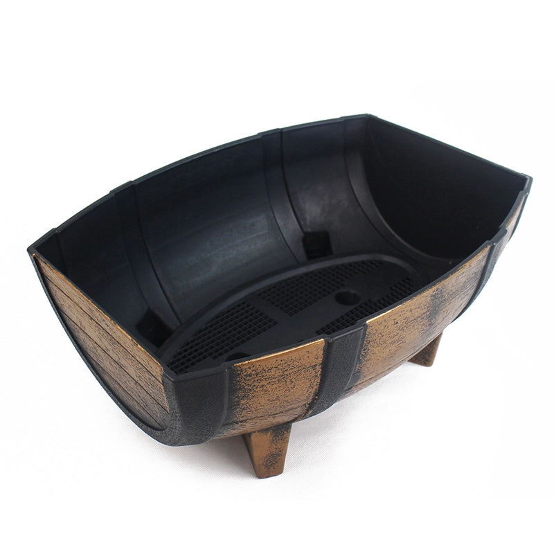 Courtyard Garden Imitation Wooden Barrel Flower Pots