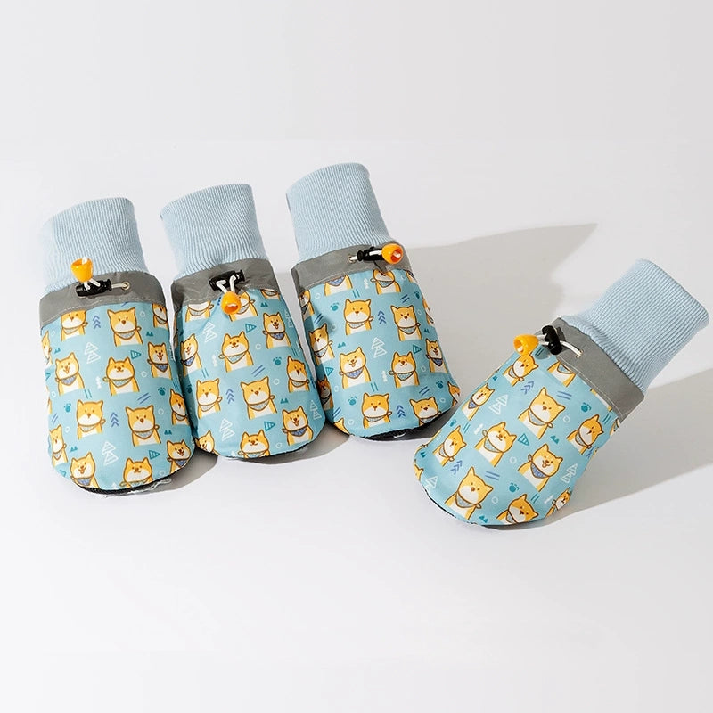Pet dog all-season dirt-proof and warm foot covers
