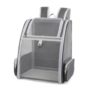 Popular three-sided mesh highly breathable pet backpack