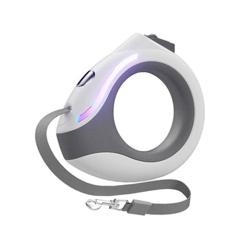 Ring luminous dog walking rope dog automatic retractable leash
