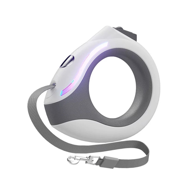Ring luminous dog walking rope dog automatic retractable leash