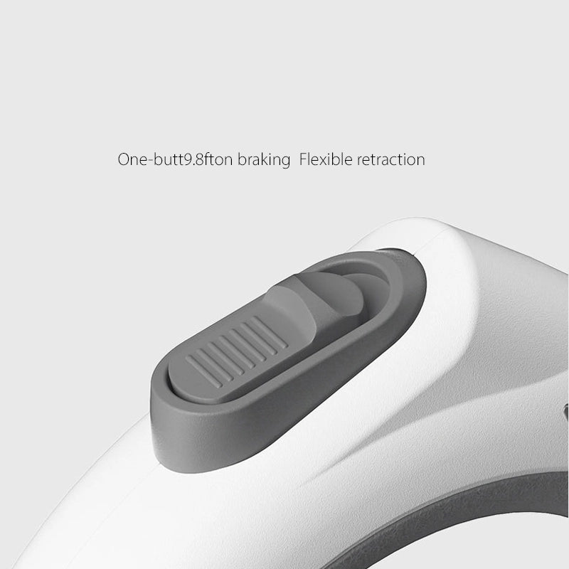 Ring luminous dog walking rope dog automatic retractable leash