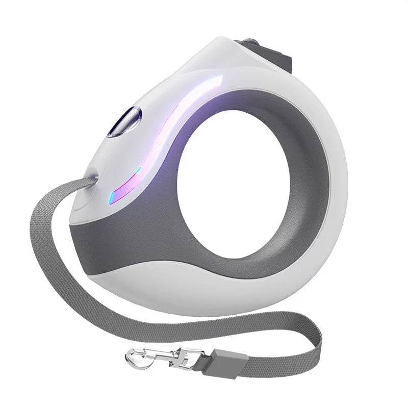 Ring luminous dog walking rope dog automatic retractable leash