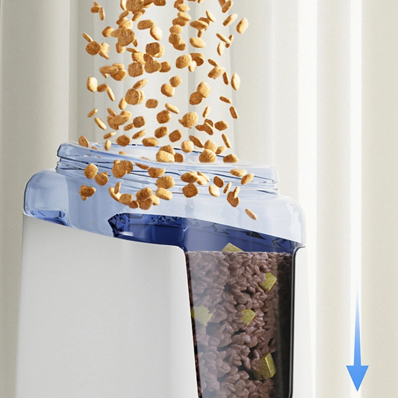automatic pet feeder and waterer