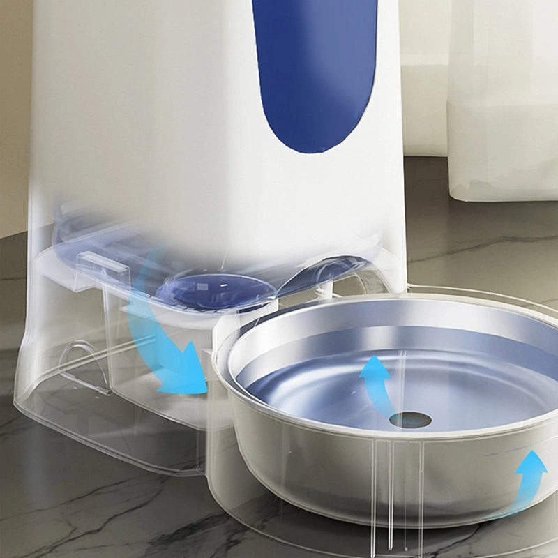 automatic pet feeder and waterer