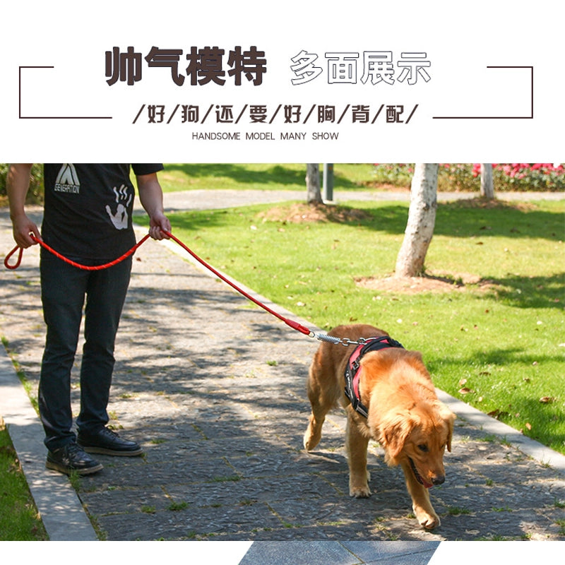 Large pet dog explosion-proof chest harness