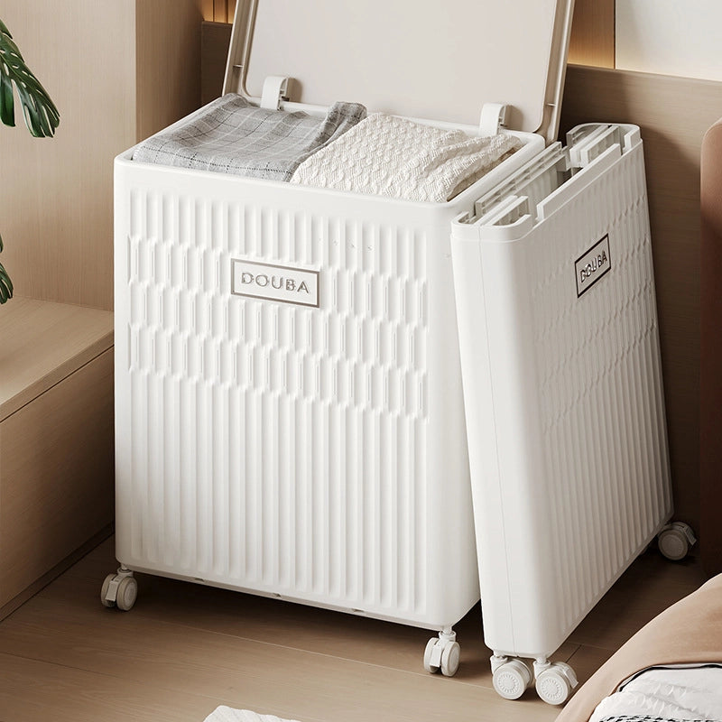 Foldable large-capacity family storage box