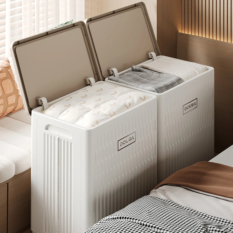 Foldable large-capacity family storage box