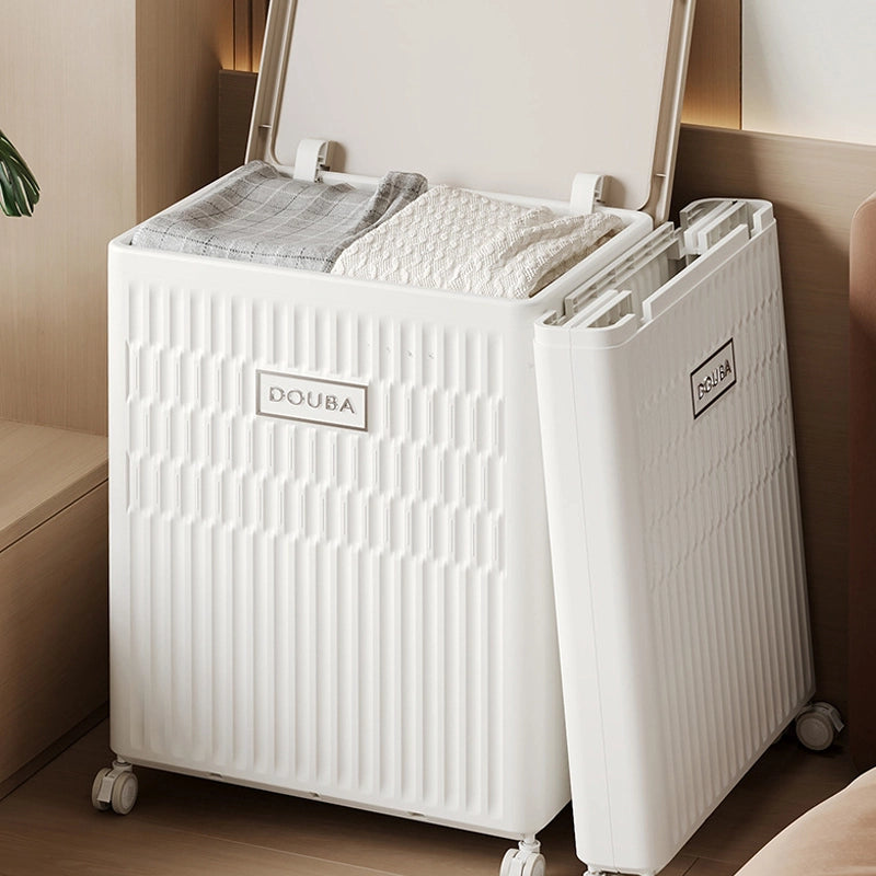Foldable large-capacity family storage box