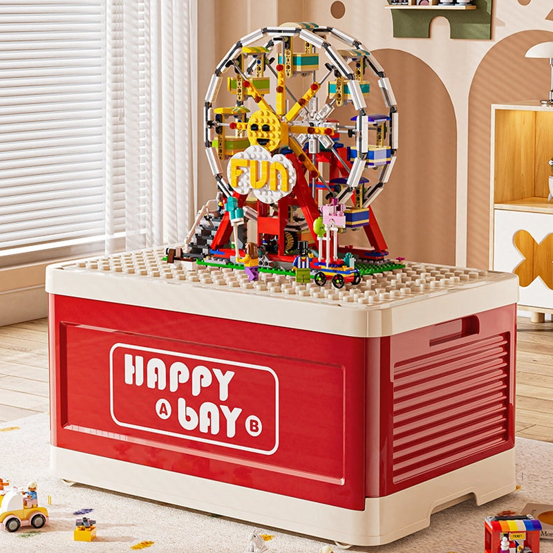 Foldable Toy Storage Box for Home Use