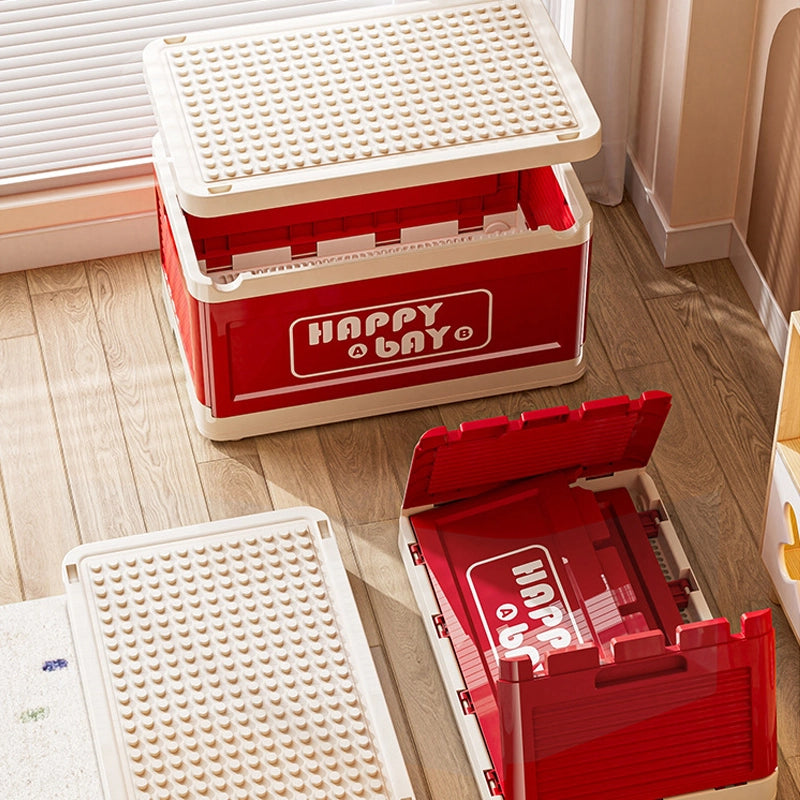 Foldable Toy Storage Box for Home Use