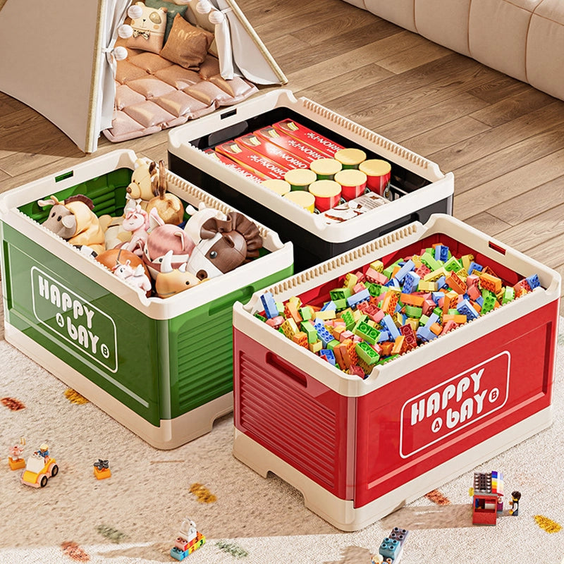Foldable Toy Storage Box for Home Use
