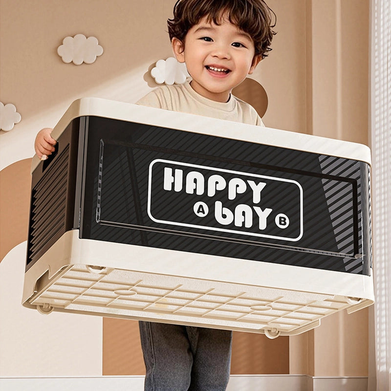 Foldable Toy Storage Box for Home Use