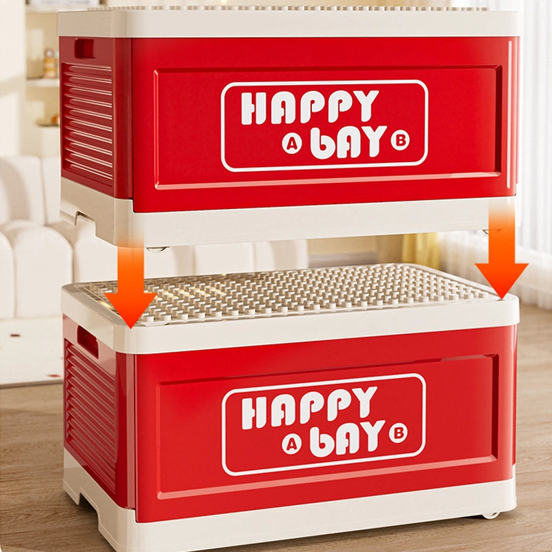 Foldable Toy Storage Box for Home Use
