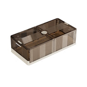 Foldable under-bed storage box
