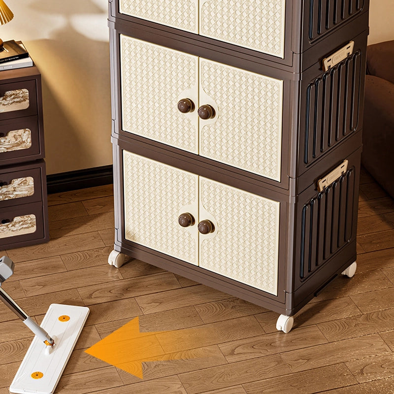 Foldable multi-layer large-capacity household storage box