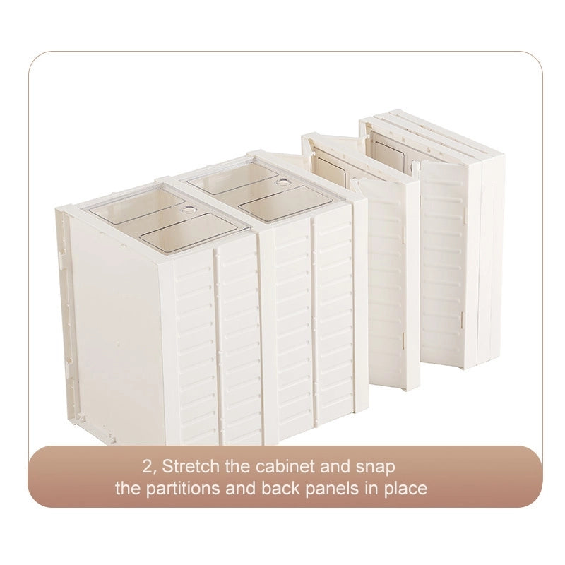 No installation required foldable dustproof shoe rack