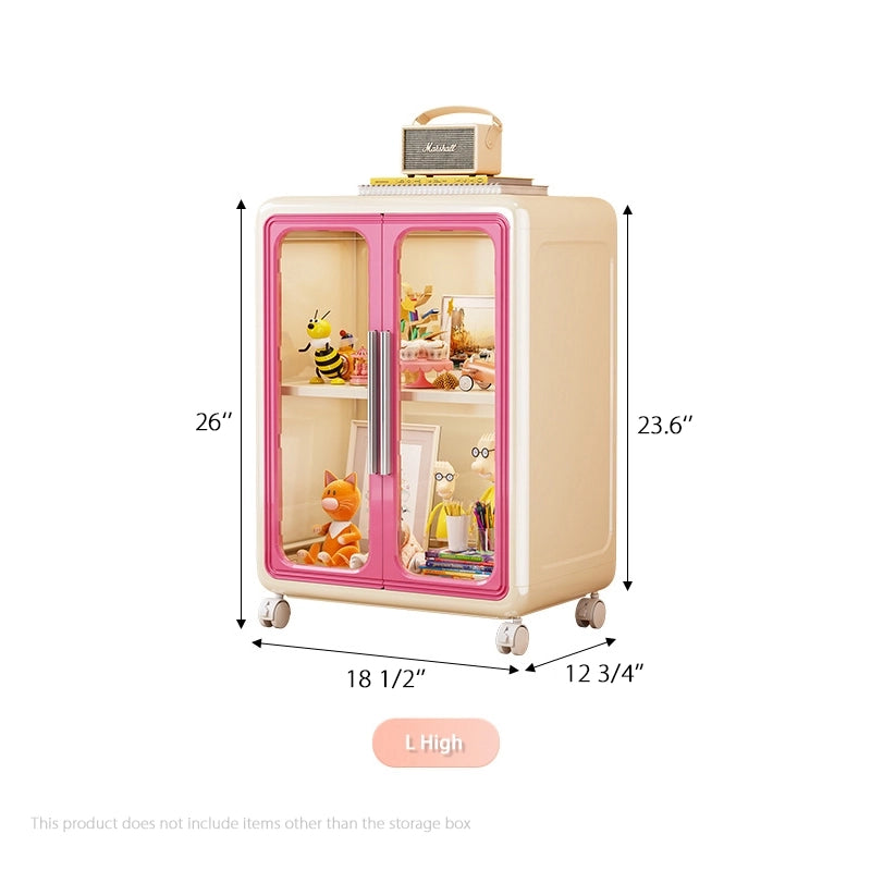 Children's toy storage cabinet large capacity foldable storage cabinet