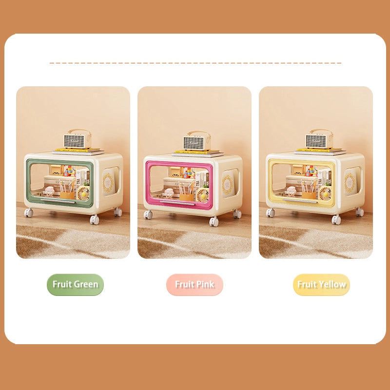 Children's toy storage cabinet large capacity foldable storage cabinet