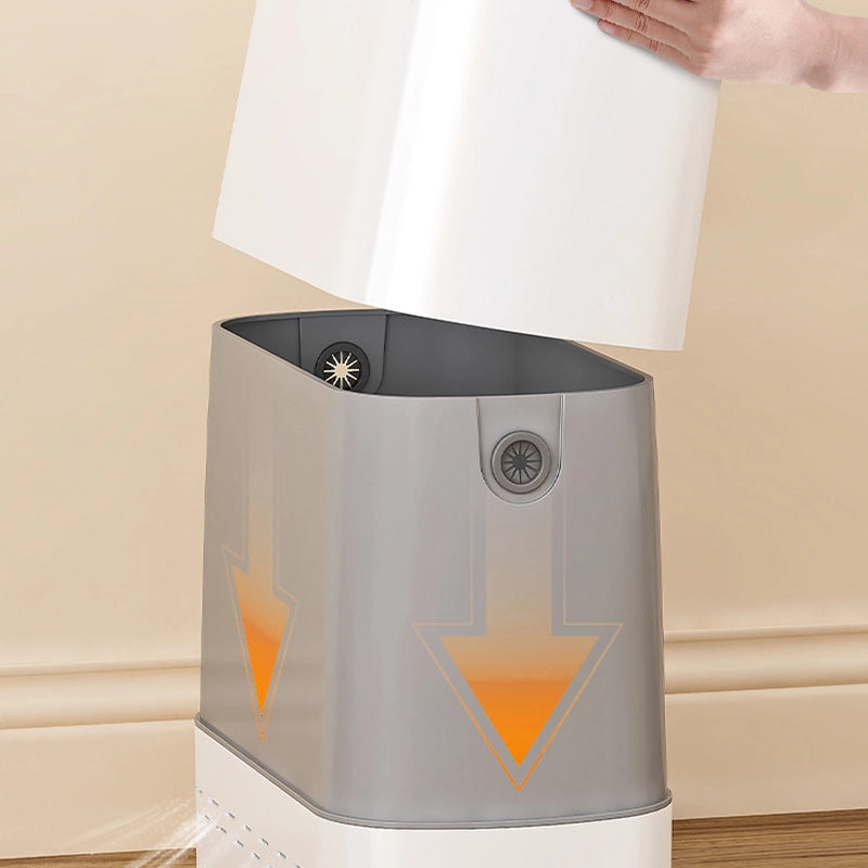 Multifunctional small household trash can