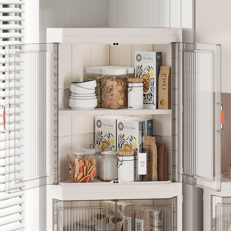 Creative 90-degree corner triangular storage cabinet